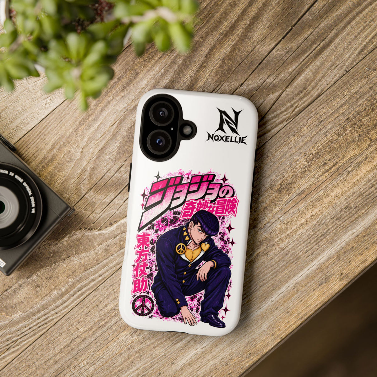 Anime Character Phone Case — Pink JoJo’s Bizarre Adventure Design