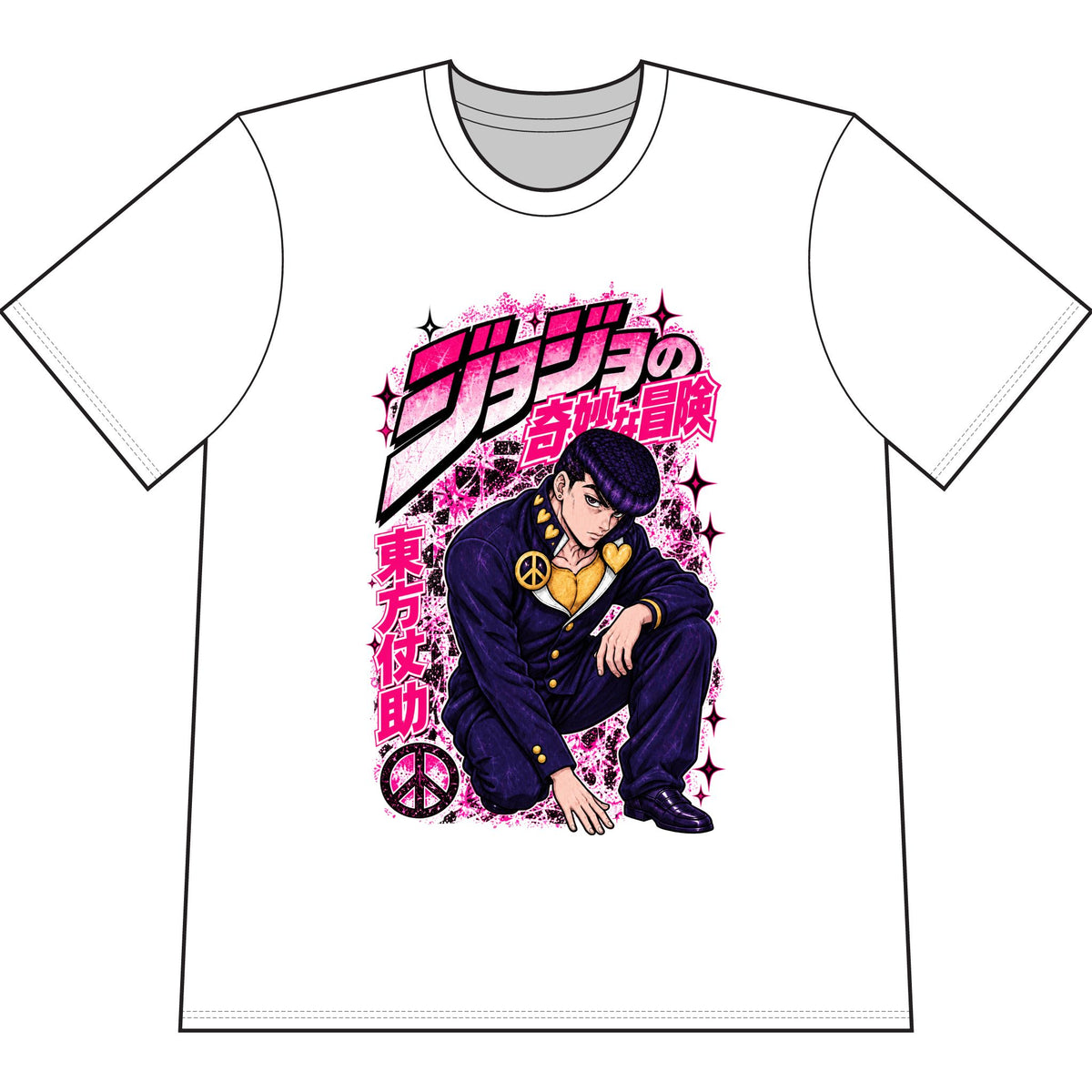 Anime Graphic T-Shirt — "I'm Not Just a Pretty Face" Pink Comic Design