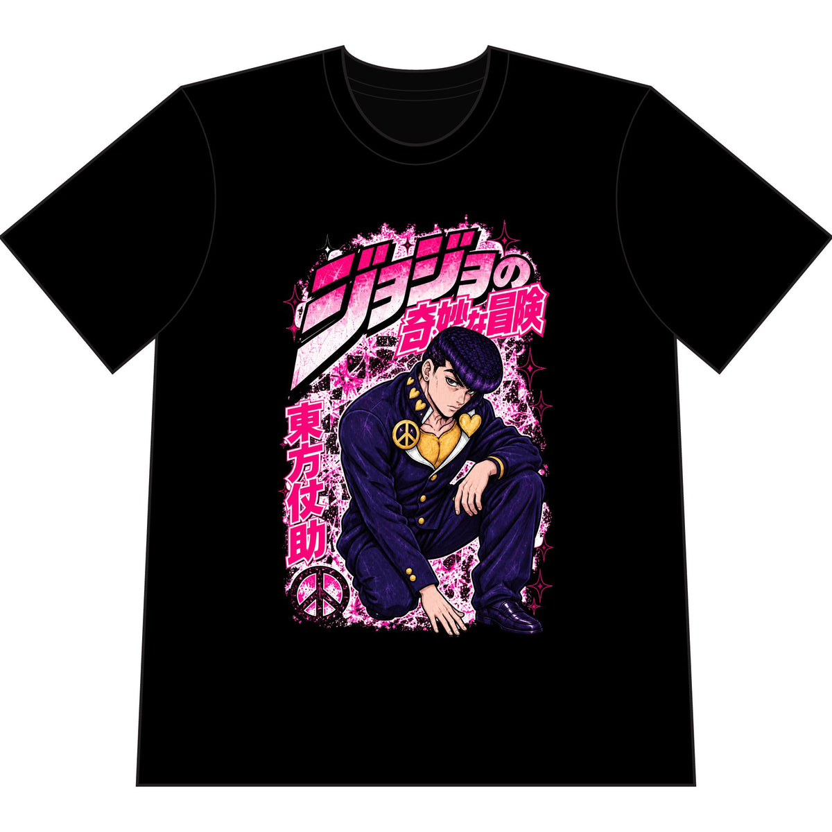 Anime Graphic T-Shirt — "I'm Not Just a Pretty Face" Pink Comic Design