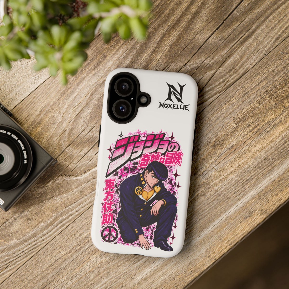 Anime Character Phone Case — Pink JoJo’s Bizarre Adventure Design